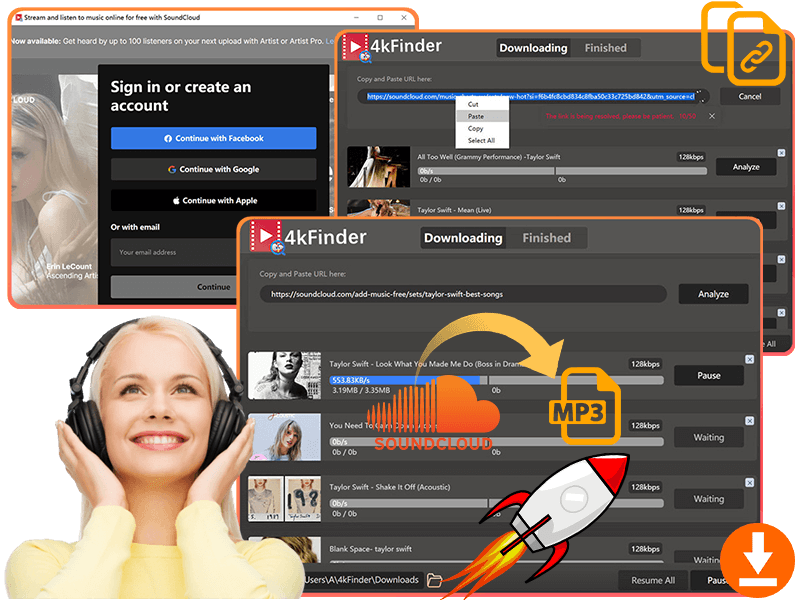 Batch Download SoundCloud