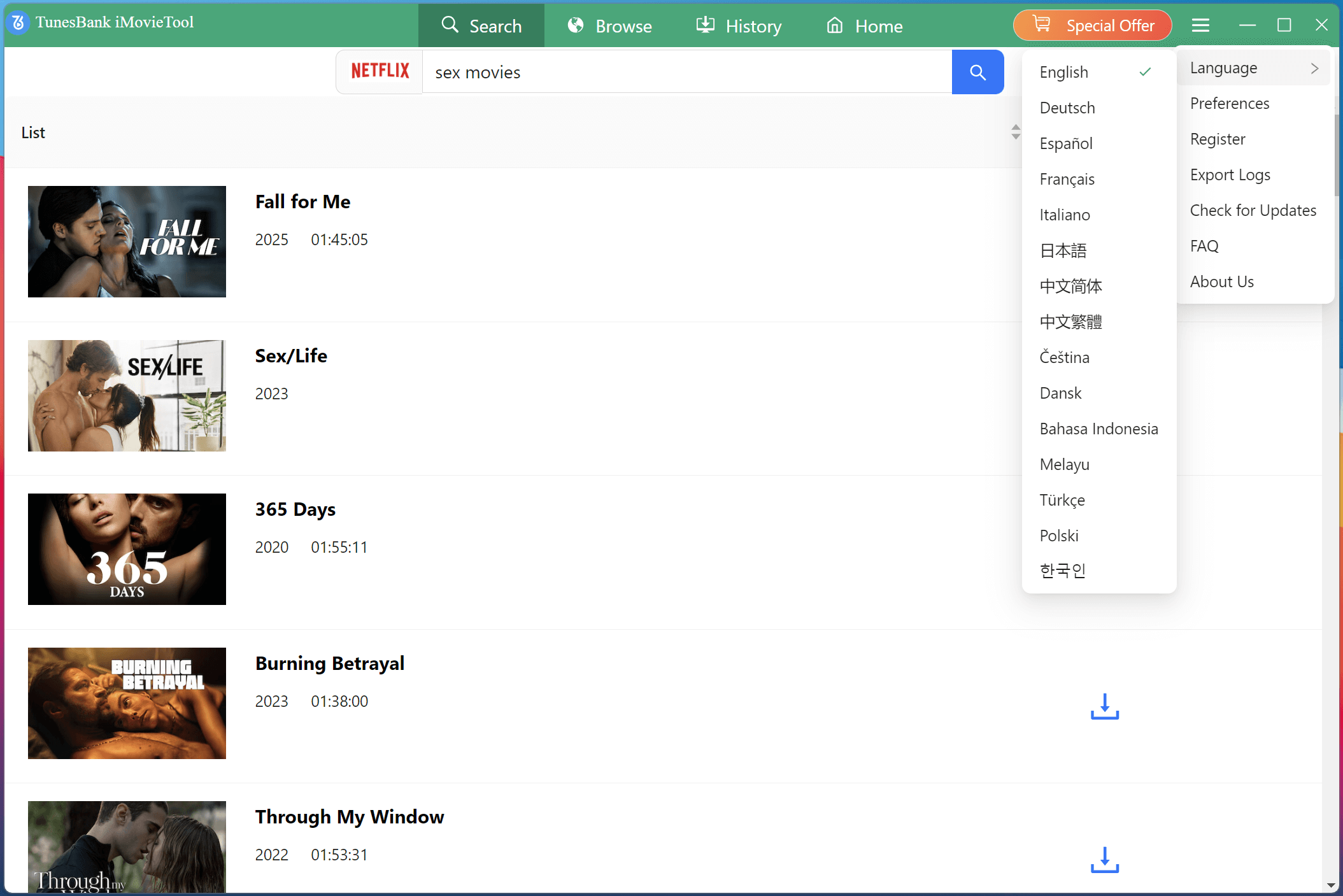 Netflix Video Downloader