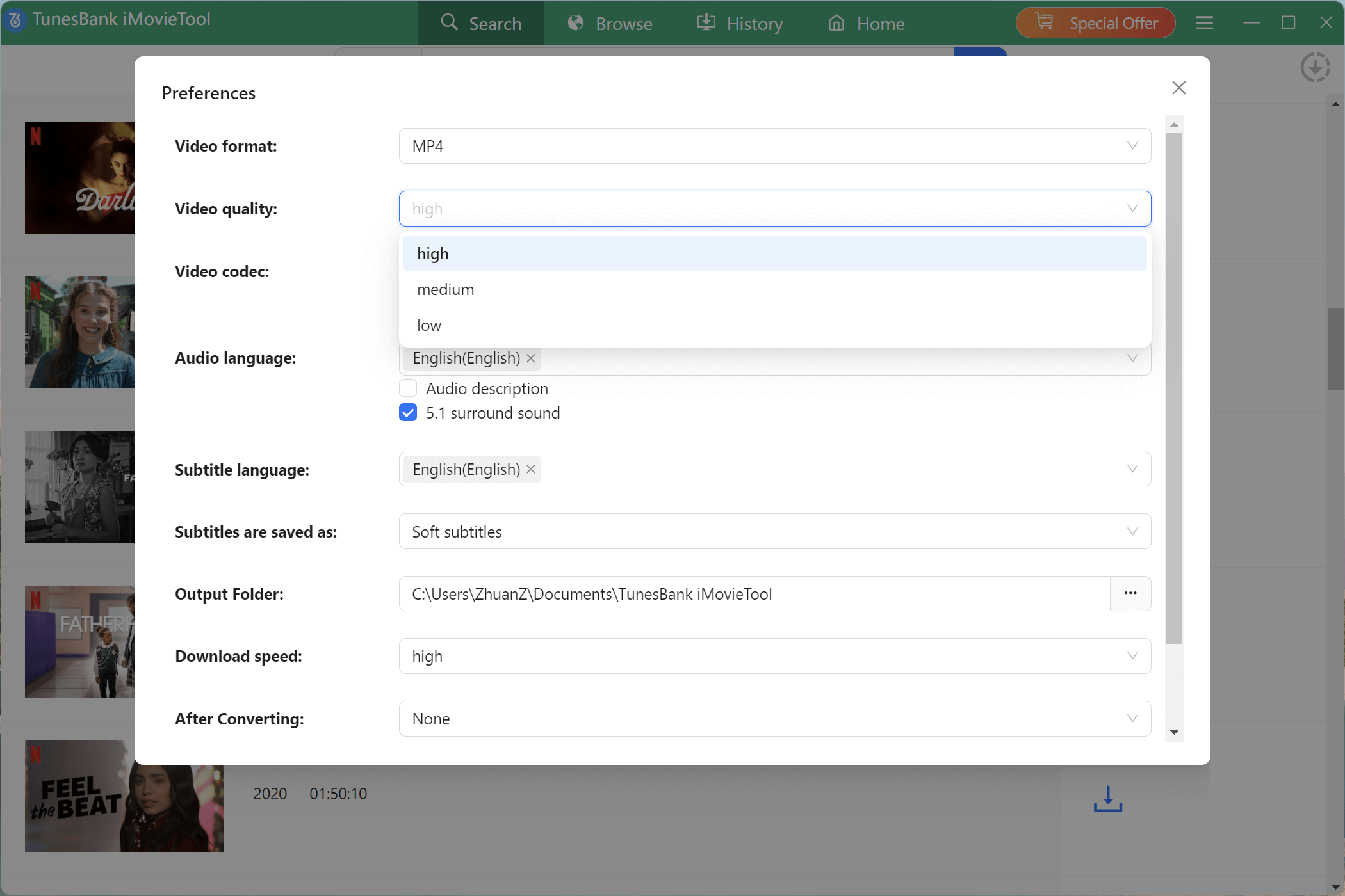Netflix Video Downloader