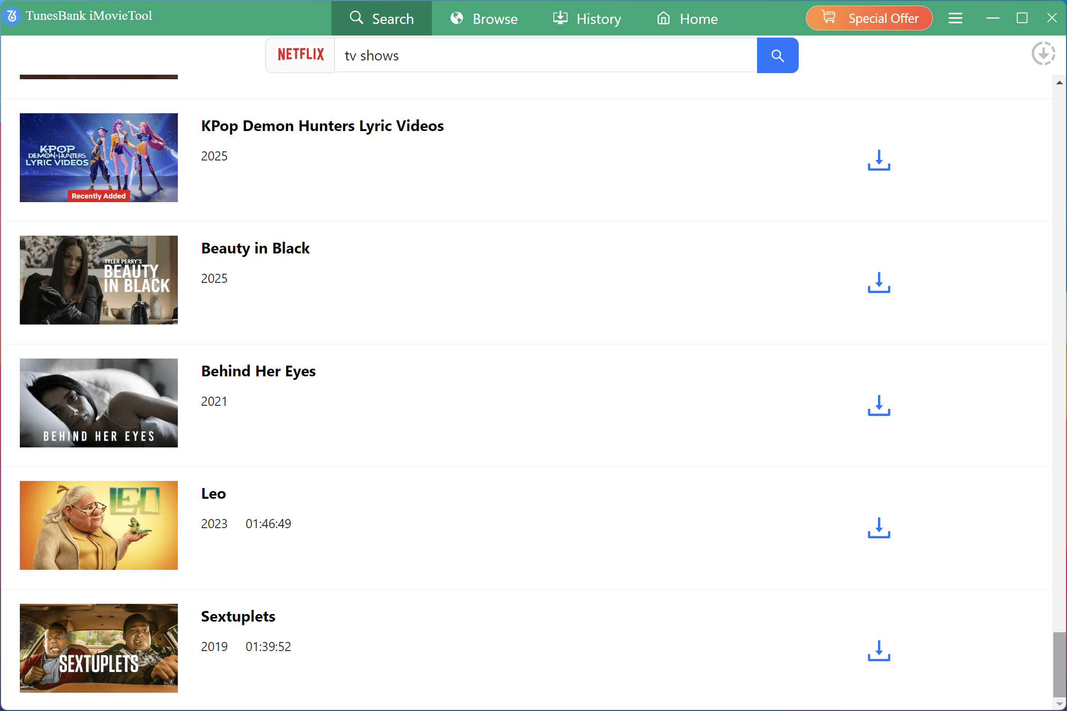 Netflix Video Downloader